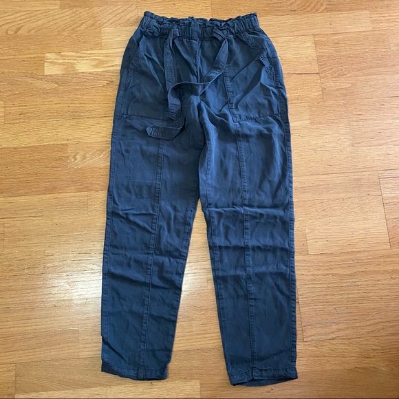 aerie Pants - Aerie Charcoal Wash Lyocell Drawstring Pants